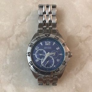 Armitron Stainless Steel Blue Watch